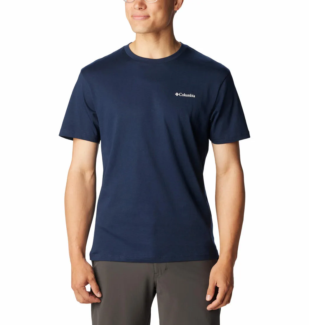 Columbia Men Navy Blue CSC Basic Logo Tshirt