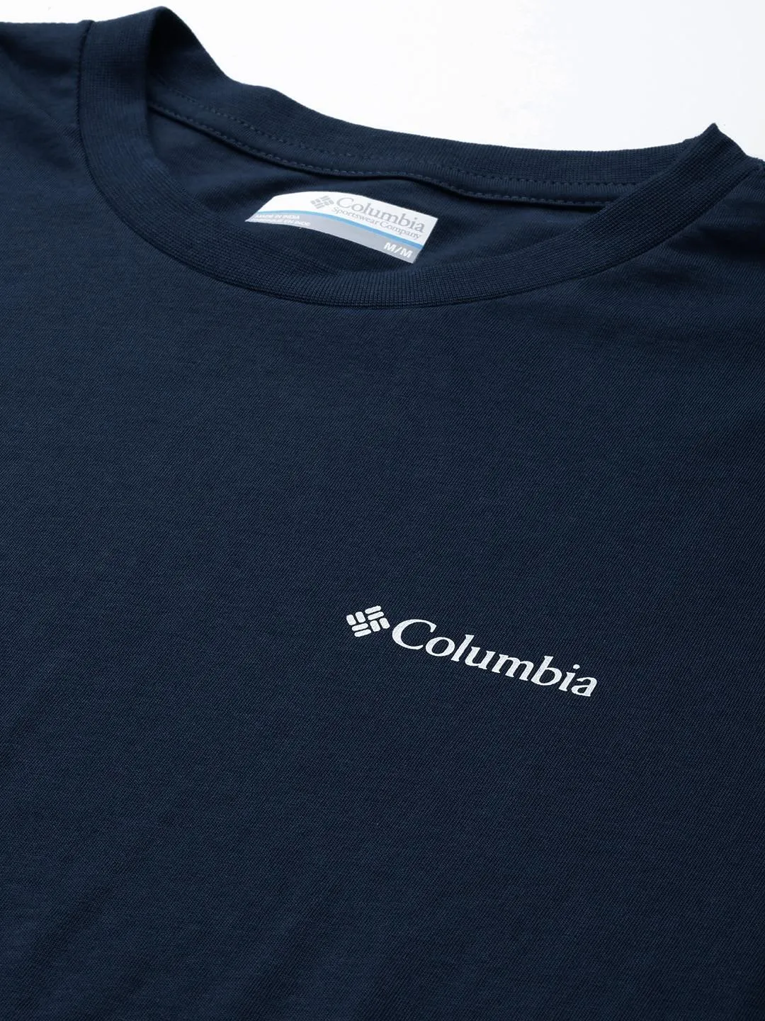Columbia Men Navy Blue CSC Basic Logo Tshirt