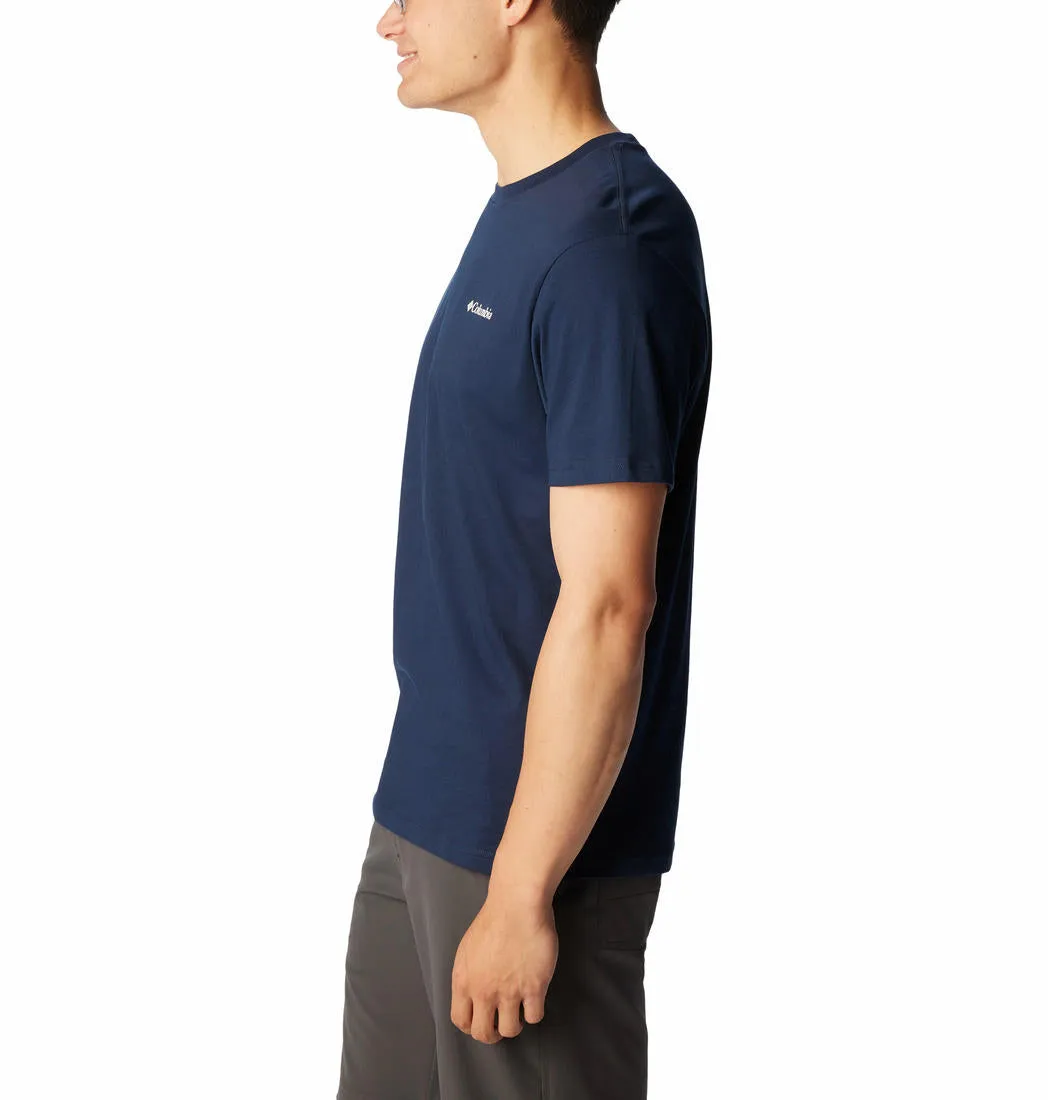 Columbia Men Navy Blue CSC Basic Logo Tshirt