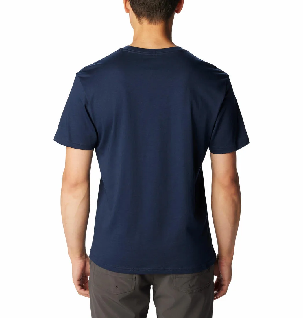 Columbia Men Navy Blue CSC Basic Logo Tshirt