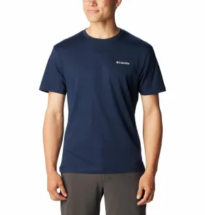 Columbia Men Navy Blue CSC Basic Logo Tshirt