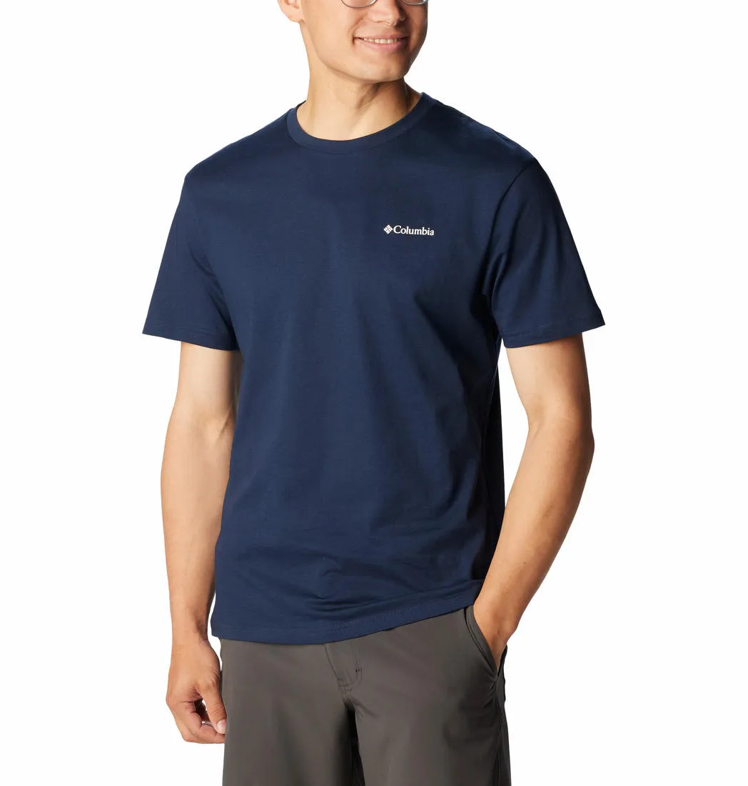Columbia Men Navy Blue CSC Basic Logo Tshirt