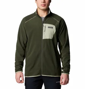 Columbia Men Olive Omni-Heat Helix Outdoor Tracks II Fleece Jacket