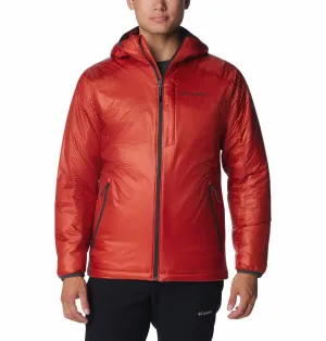 Columbia Men Orange Omni-Heat Infinity Arch Rock Double Wall Elite Hooded Jacket