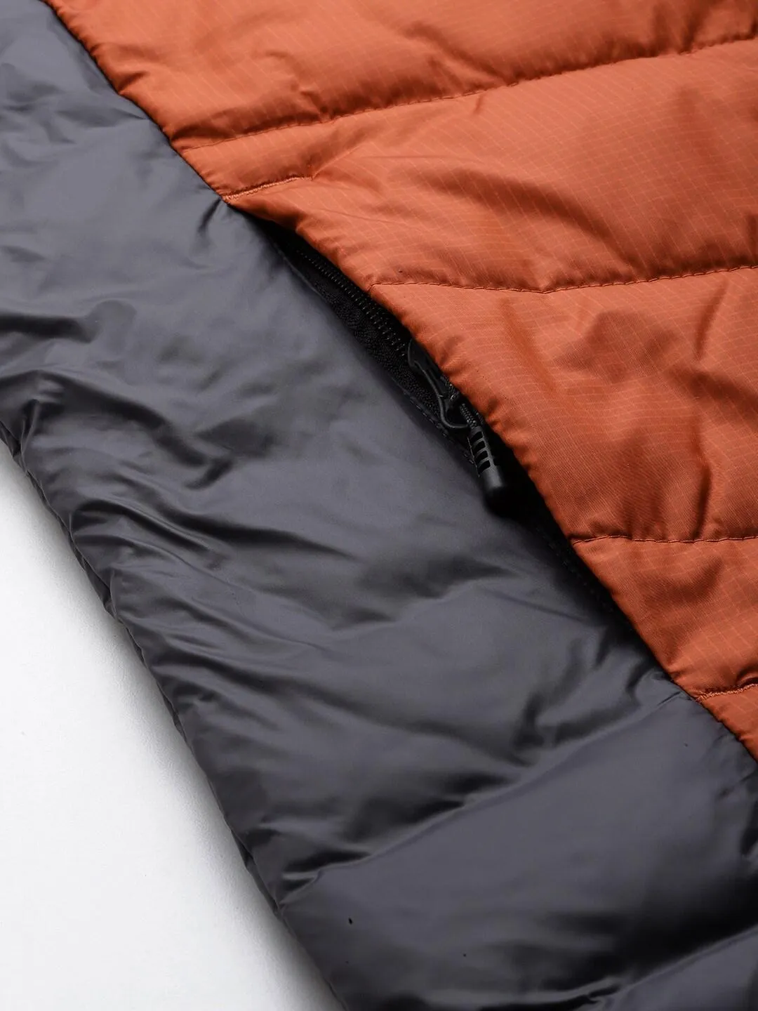 Columbia Men Orange Omni-Heat Infinity Labyrinth Loop Hooded Jacket