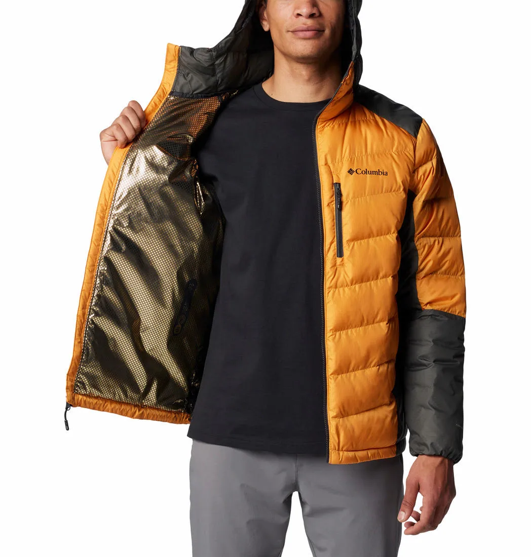 Columbia Men Orange Omni-Heat Infinity Labyrinth Loop II Hooded Jacket