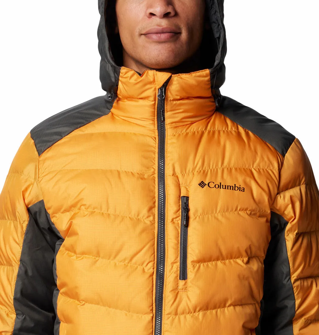 Columbia Men Orange Omni-Heat Infinity Labyrinth Loop II Hooded Jacket