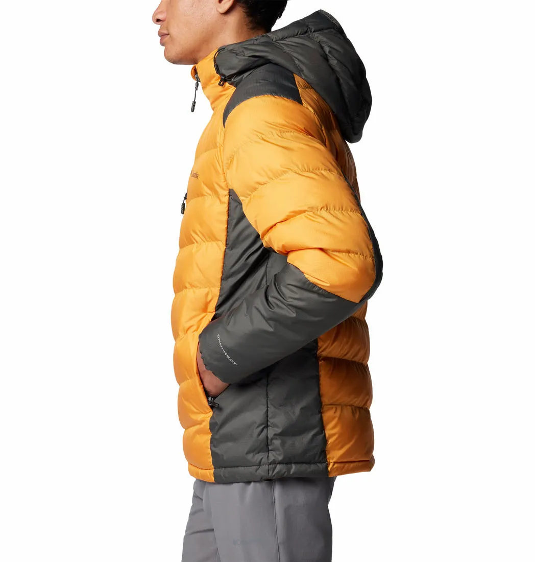 Columbia Men Orange Omni-Heat Infinity Labyrinth Loop II Hooded Jacket