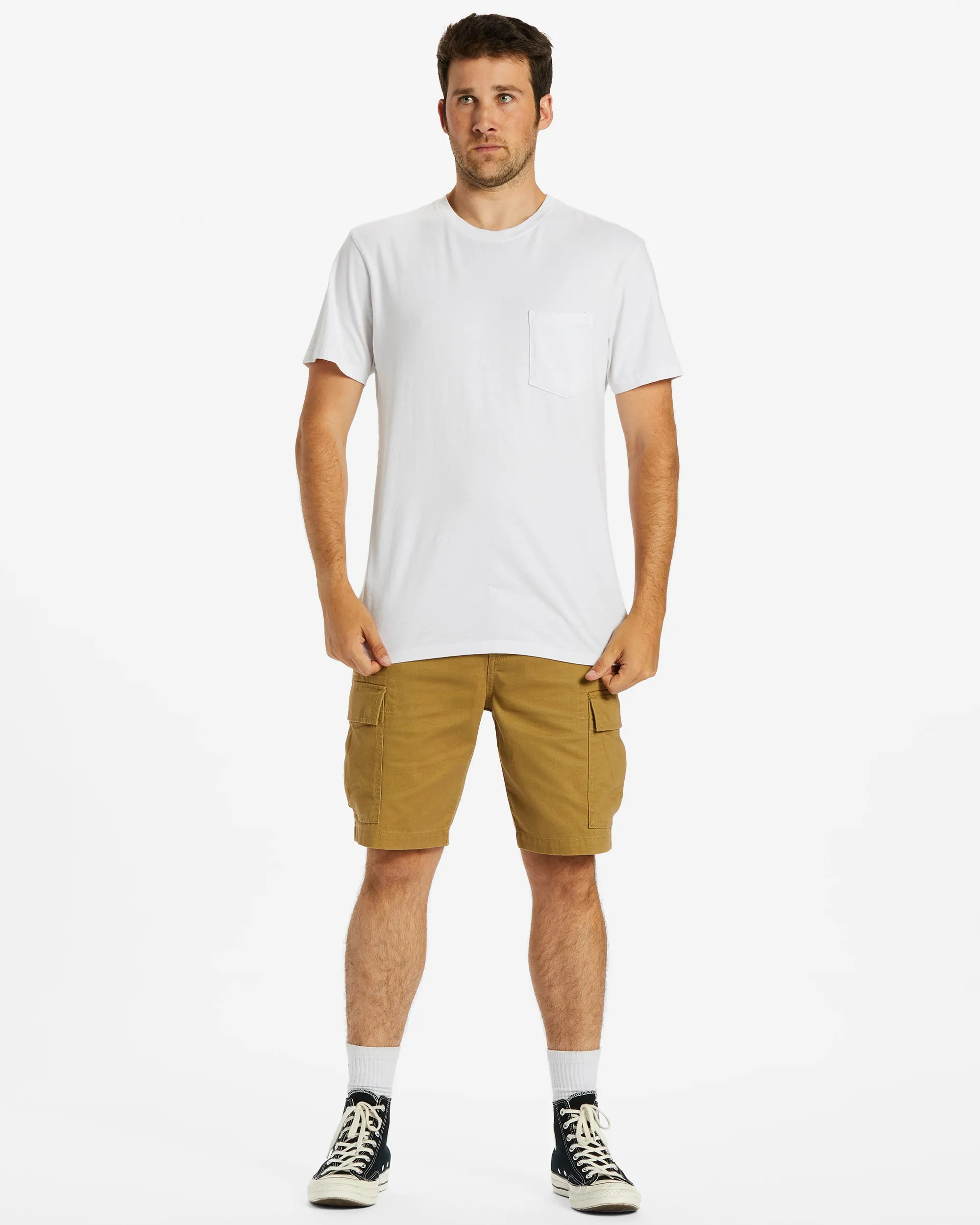 Combat Cargo 21" Shorts - Light Khaki Billabong