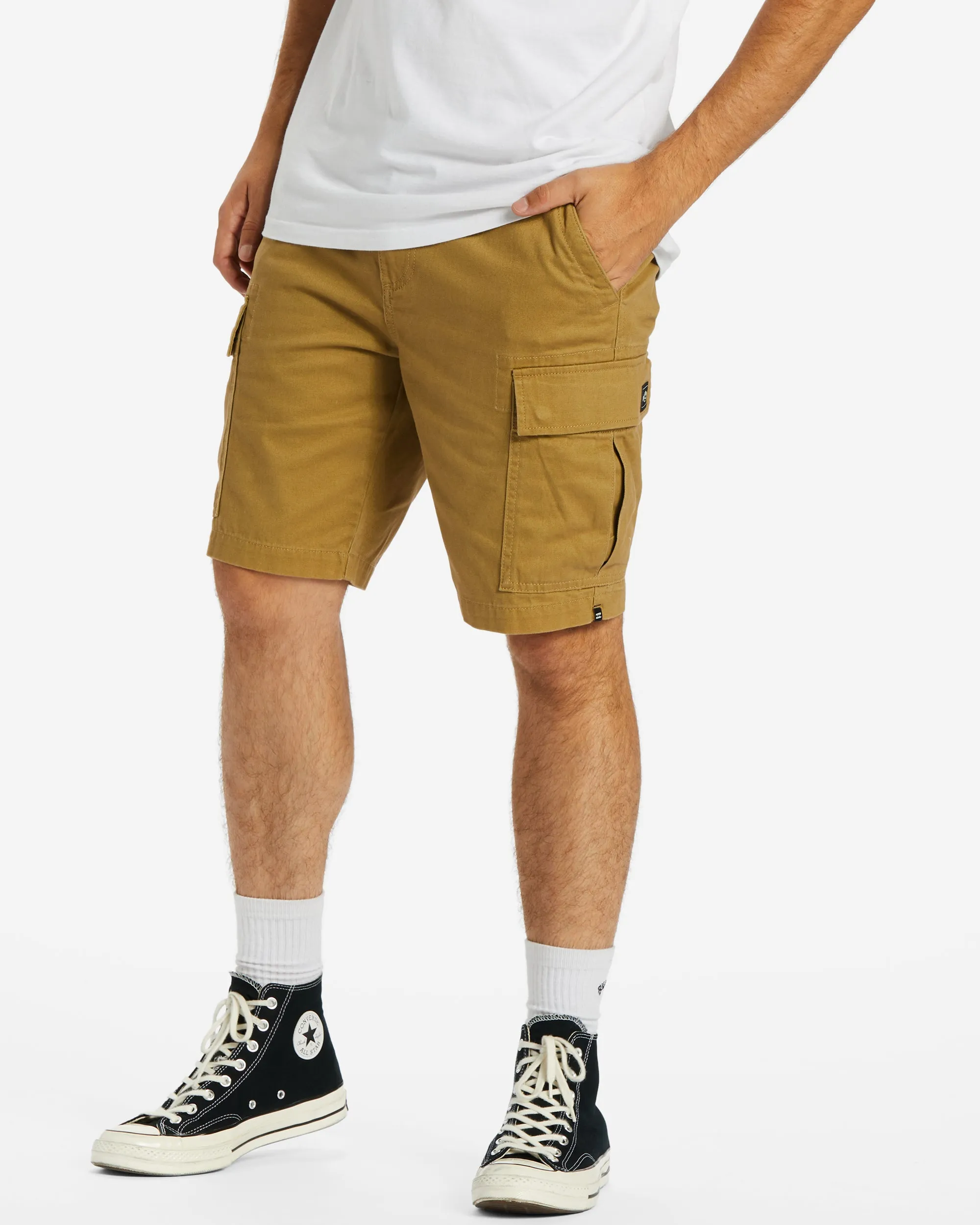 Combat Cargo 21" Shorts - Light Khaki Billabong