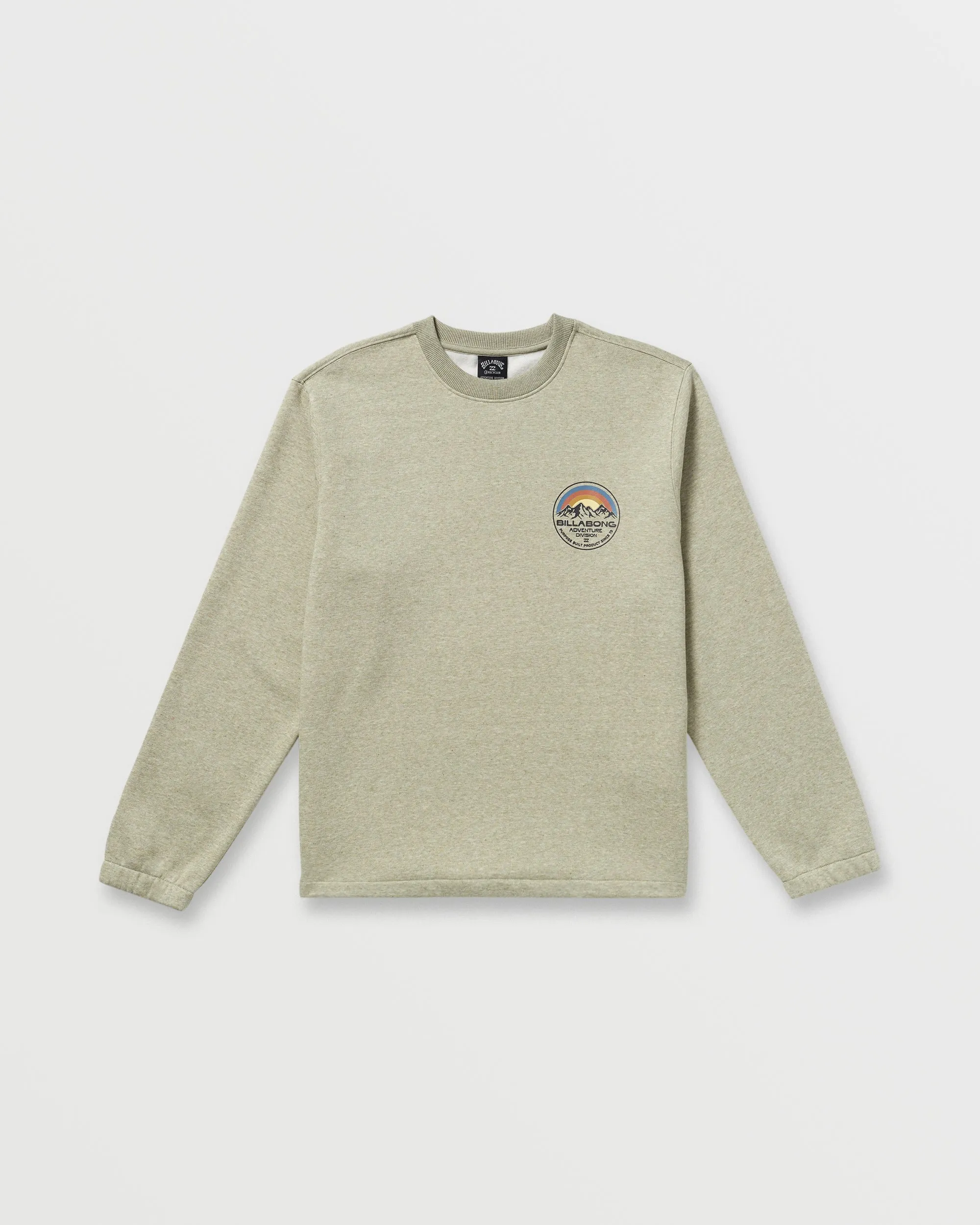 Compass Crew Sweatshirt - Sage Heather Billabong