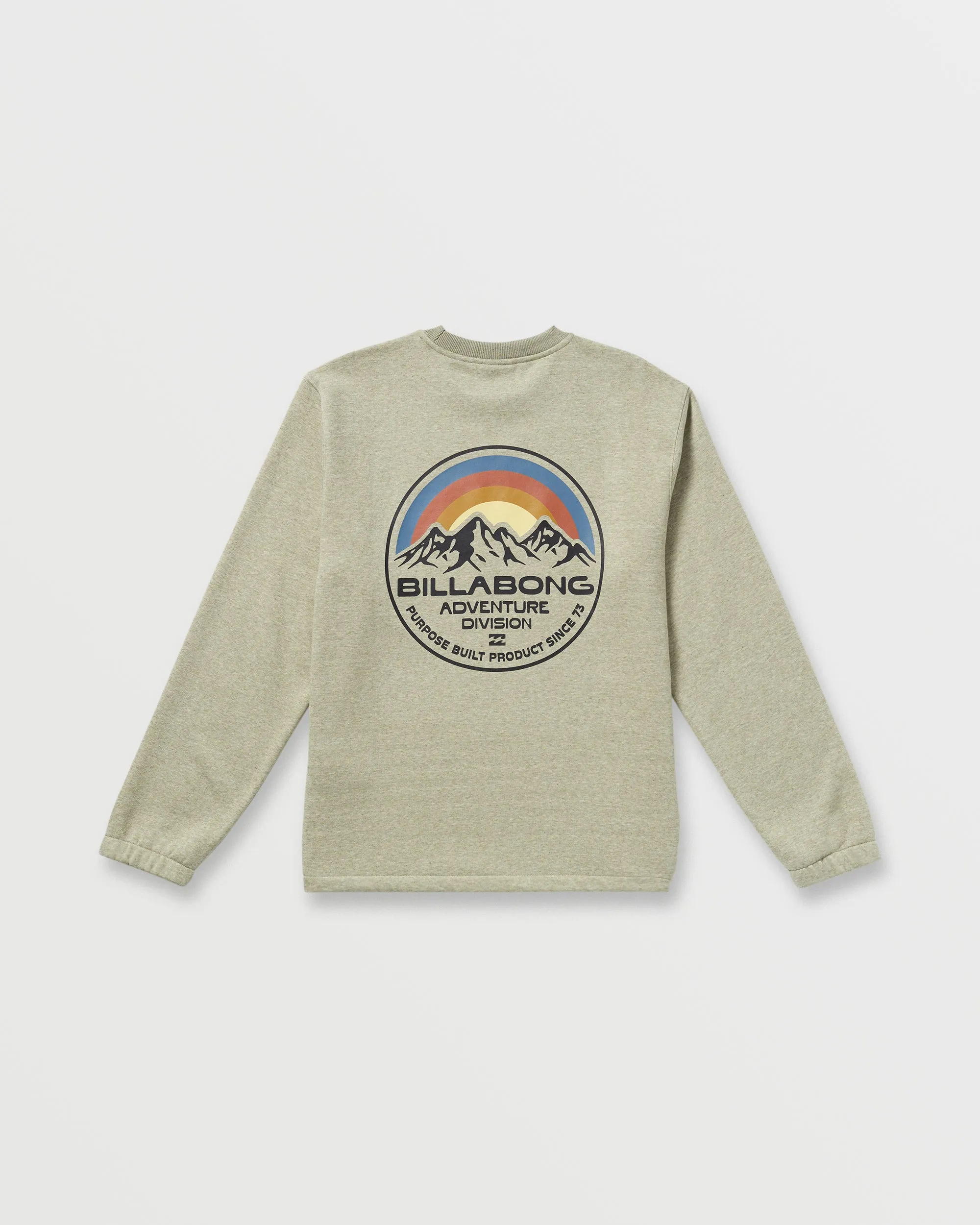 Compass Crew Sweatshirt - Sage Heather Billabong