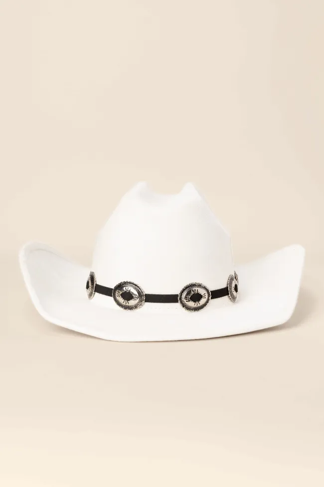 Concho Cream Cowboy Hat