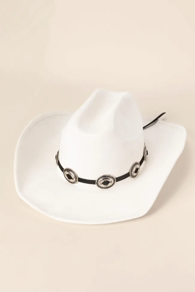 Concho Cream Cowboy Hat