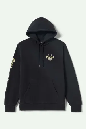 Coors Luck Hoodie - Black Brixton