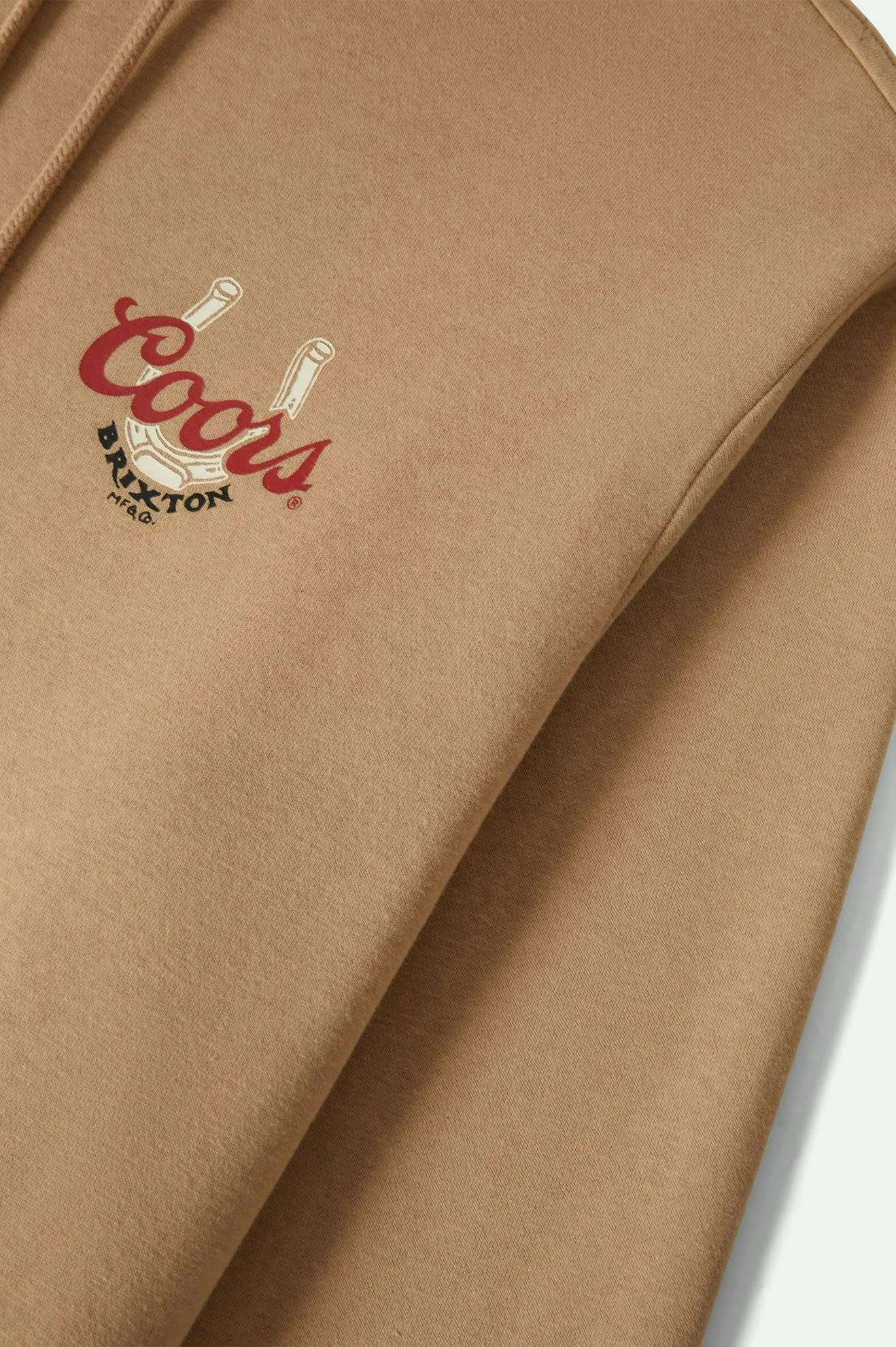 Coors Luck Hoodie - Sand Brixton