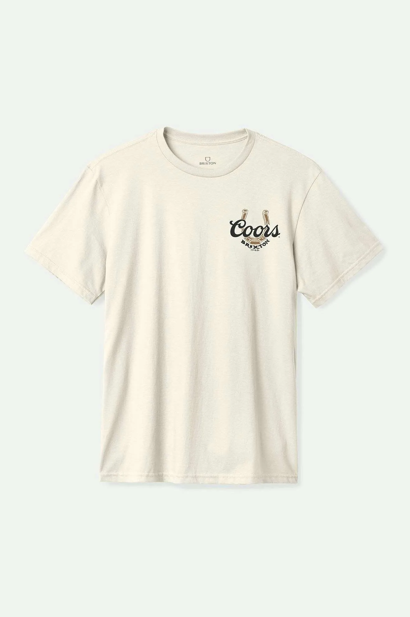 Coors Luck S/S Standard T-Shirt - Natural Brixton