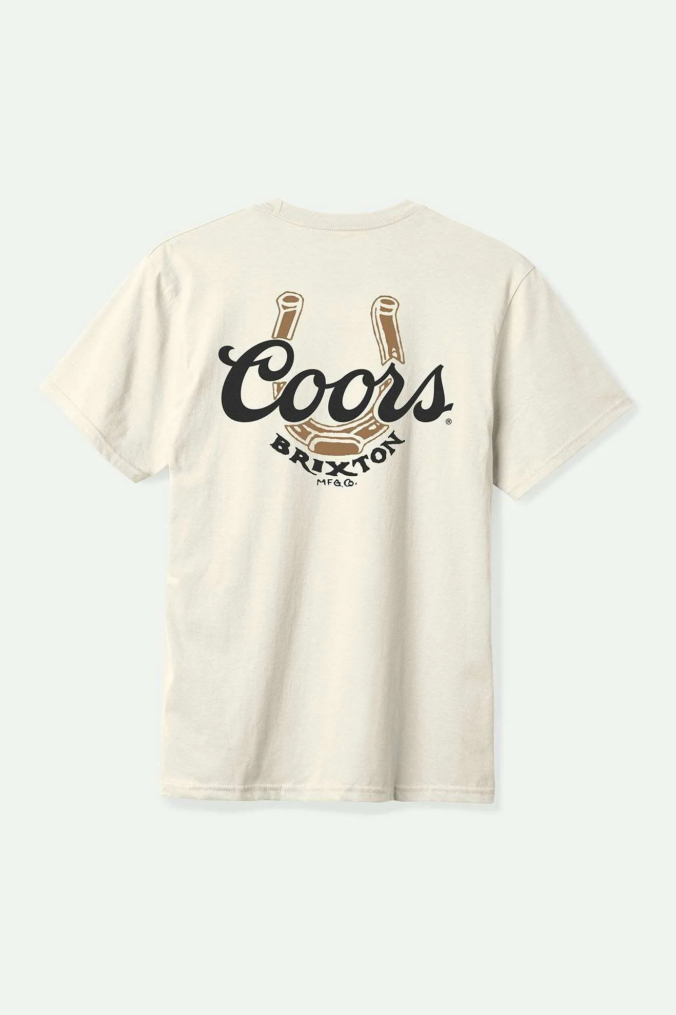 Coors Luck S/S Standard T-Shirt - Natural Brixton