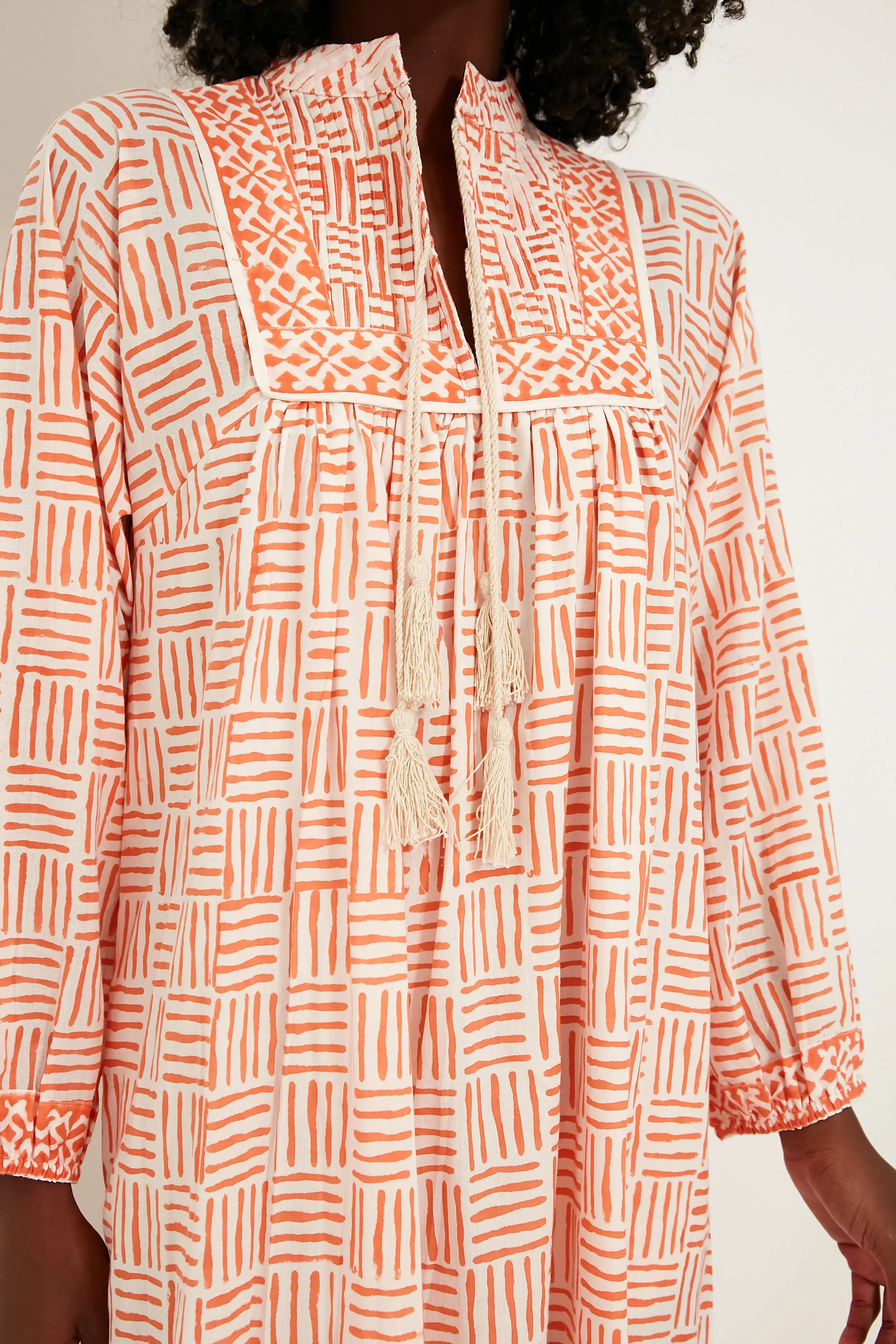 Coral Endless Summer Kaftan