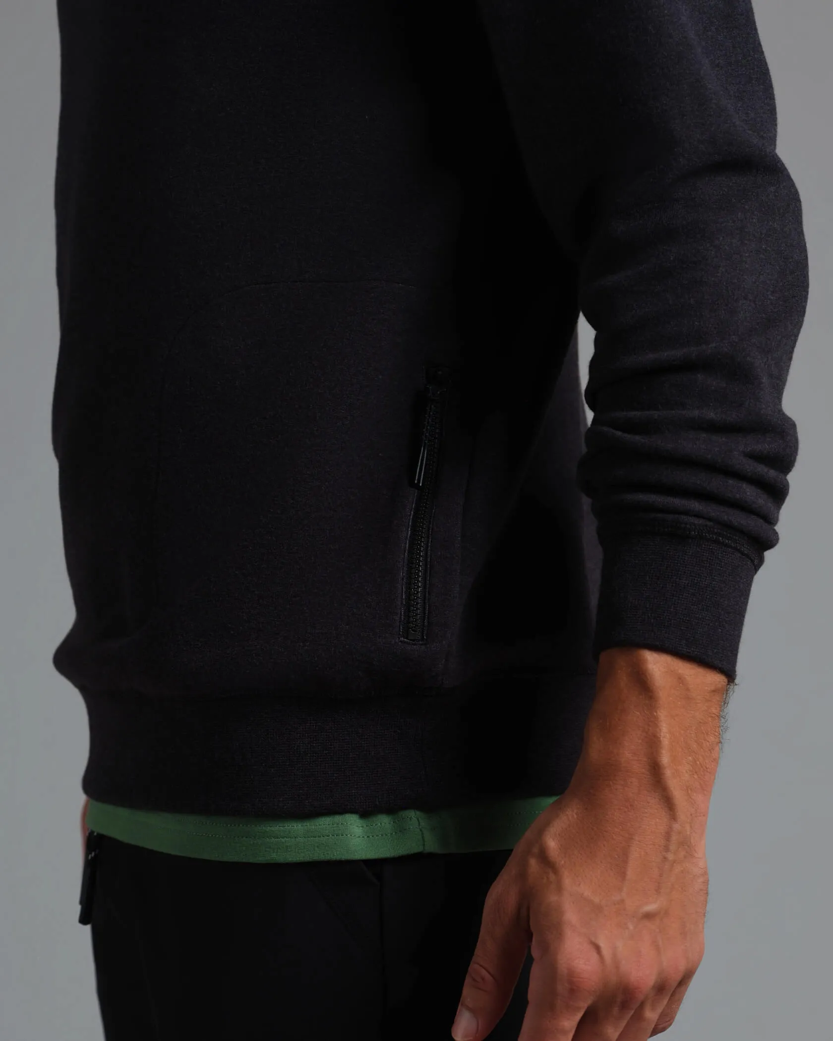 Cordless Snap Hoodie Municipal