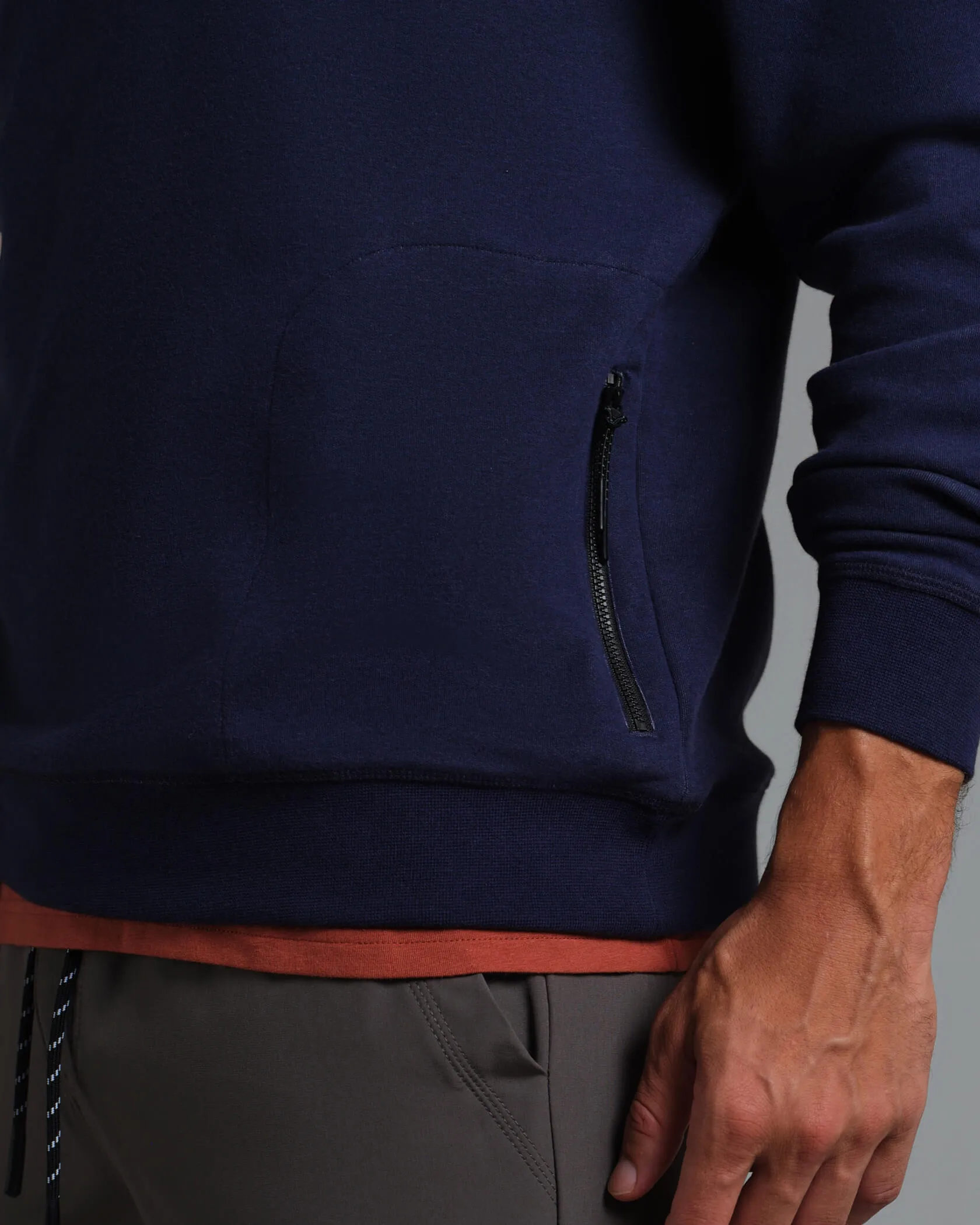 Cordless Snap Hoodie Municipal