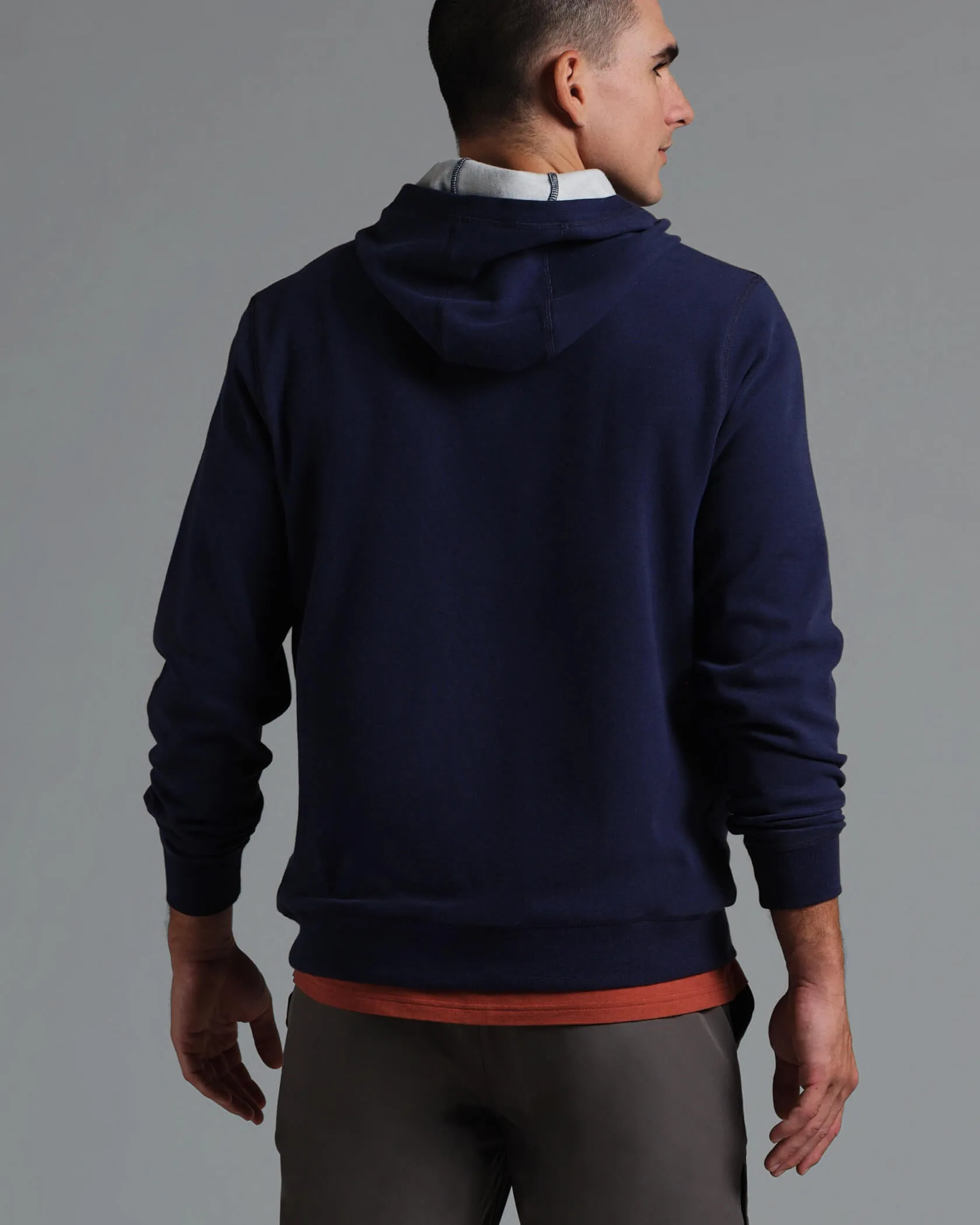 Cordless Snap Hoodie Municipal