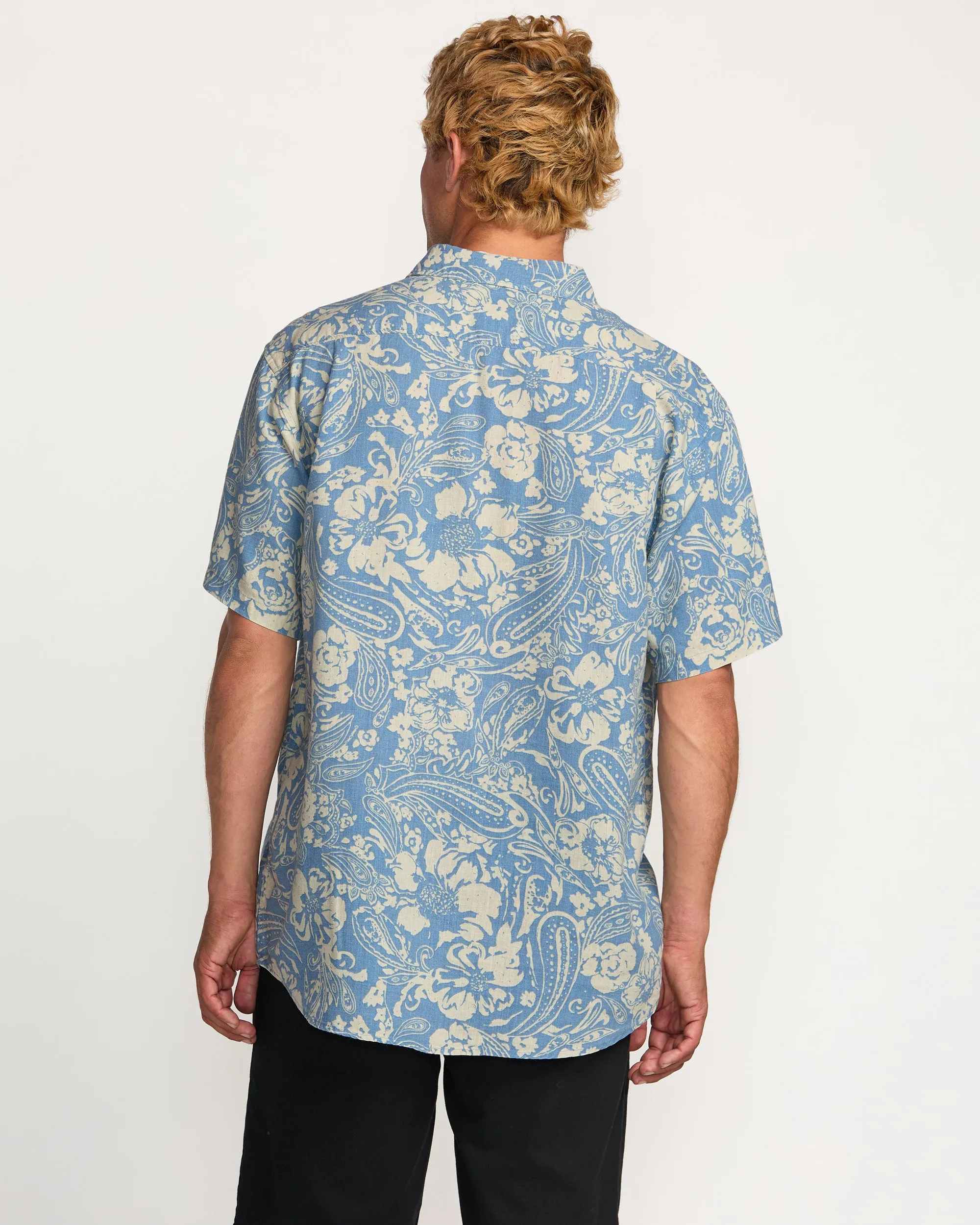 Cordoba Short Sleeve Shirt - Carolina Blue Billabong