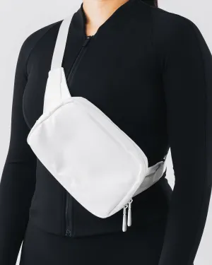 Core Crossbody - White Alphalete Athletics