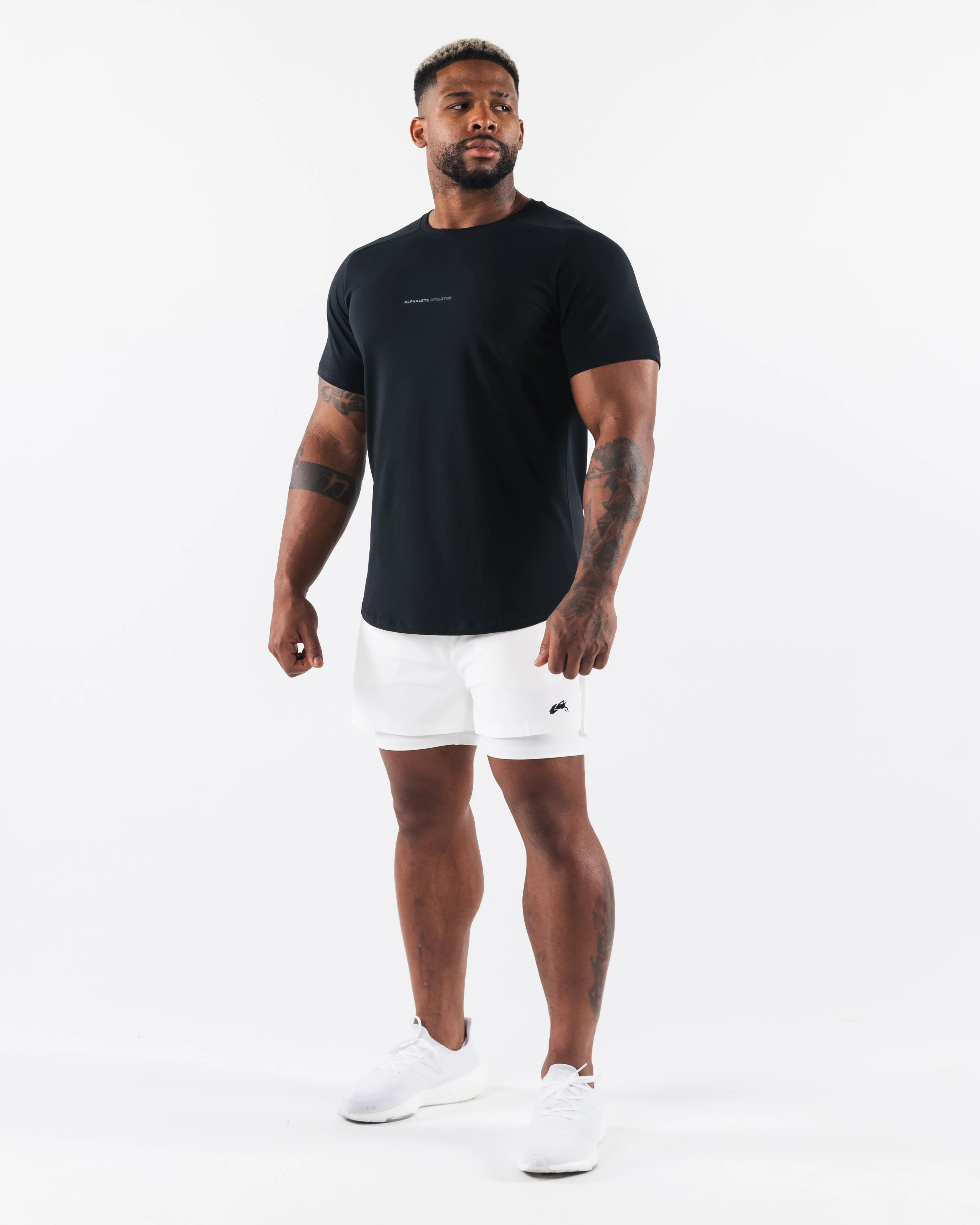 Core Tee - Black Alphalete Athletics