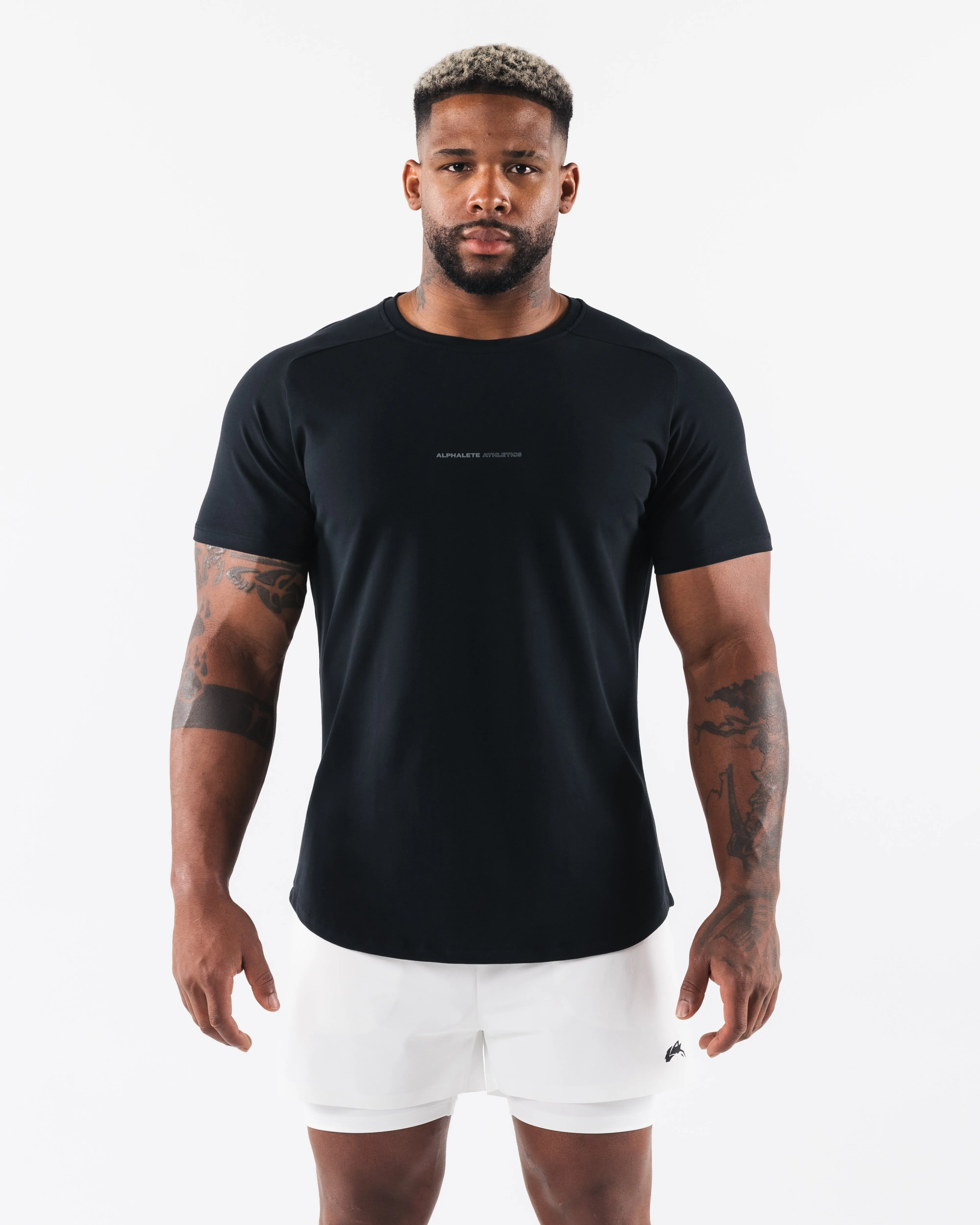 Core Tee - Black Alphalete Athletics