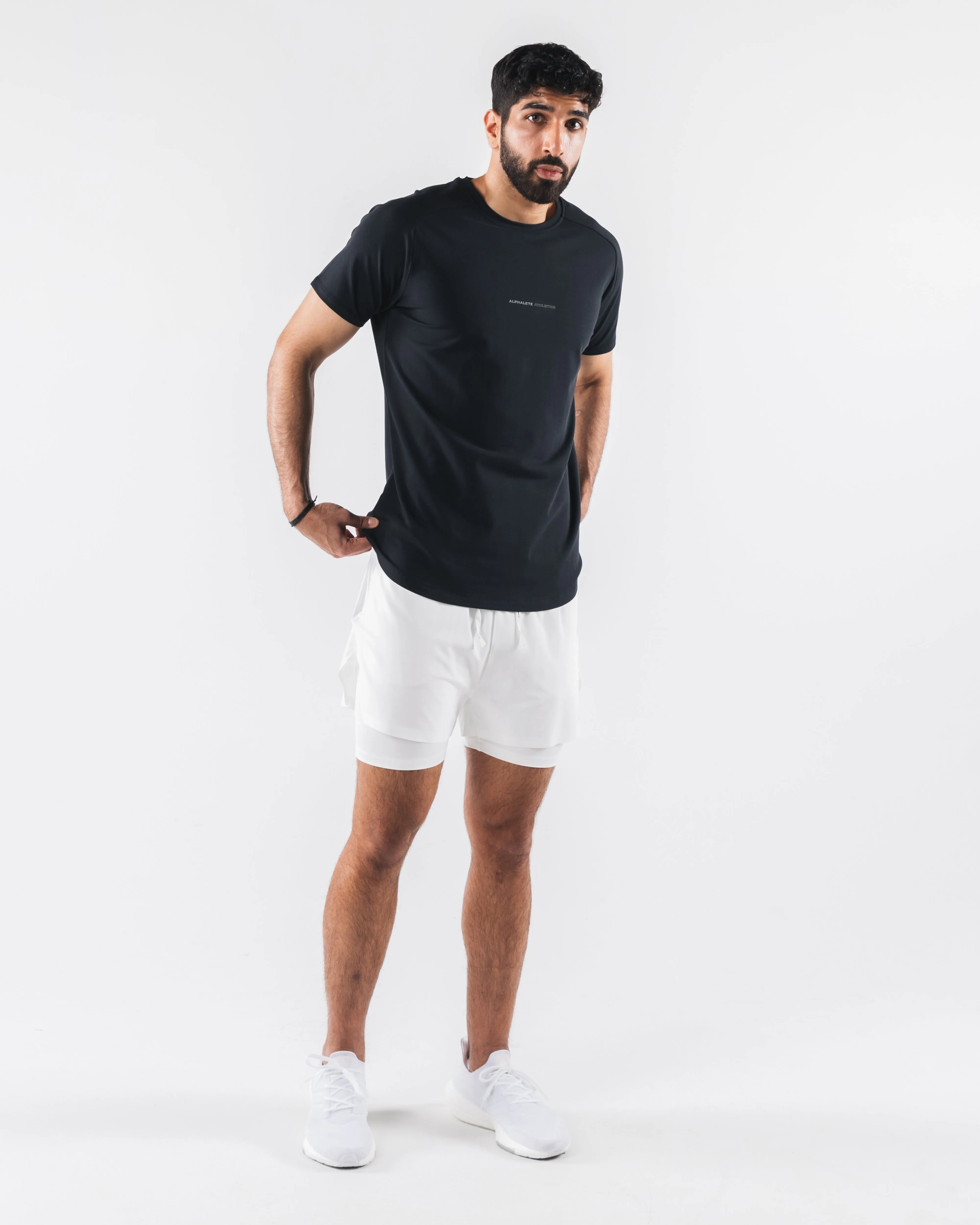 Core Tee - Black Alphalete Athletics