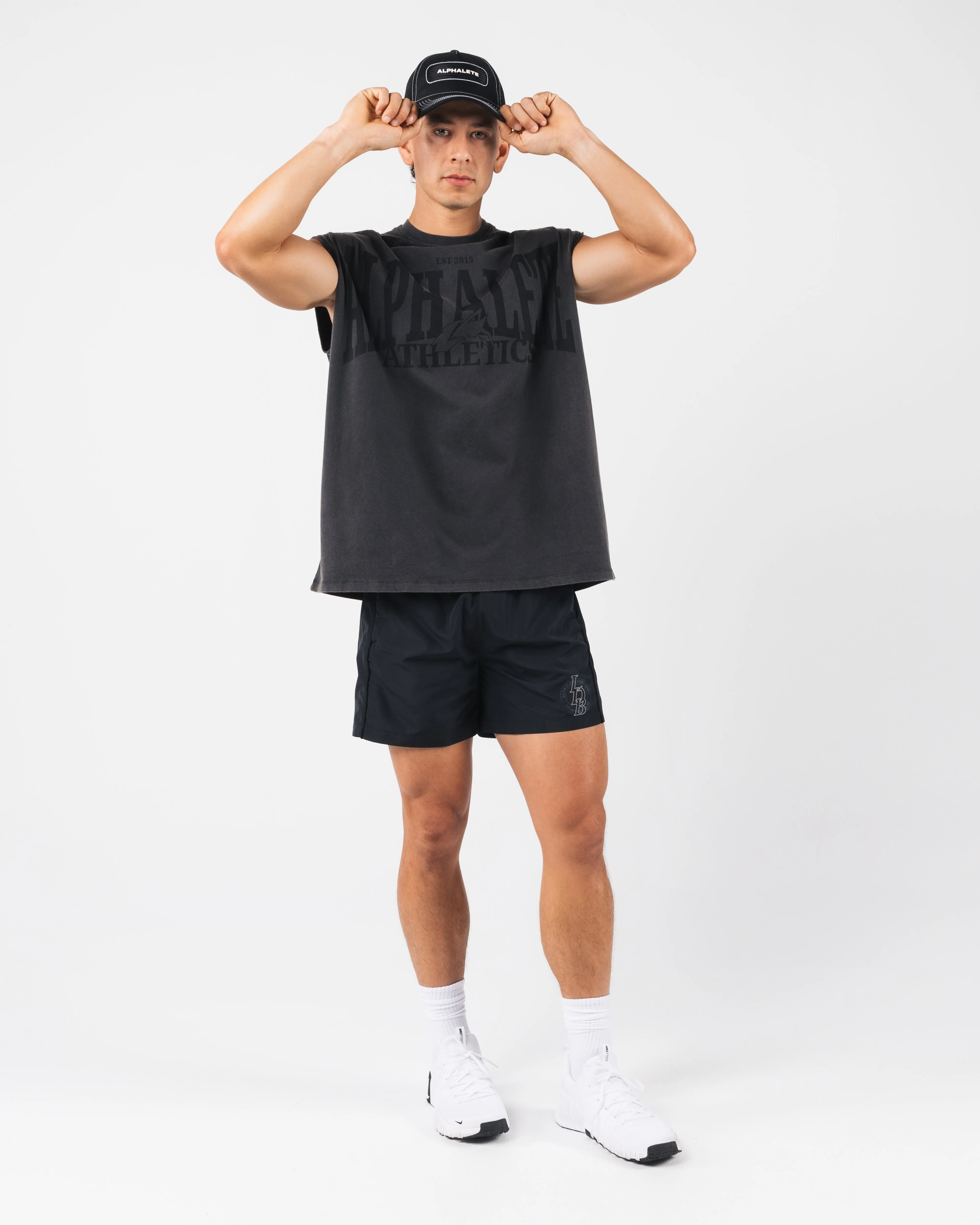 Core Trucker Hat - Black Alphalete Athletics