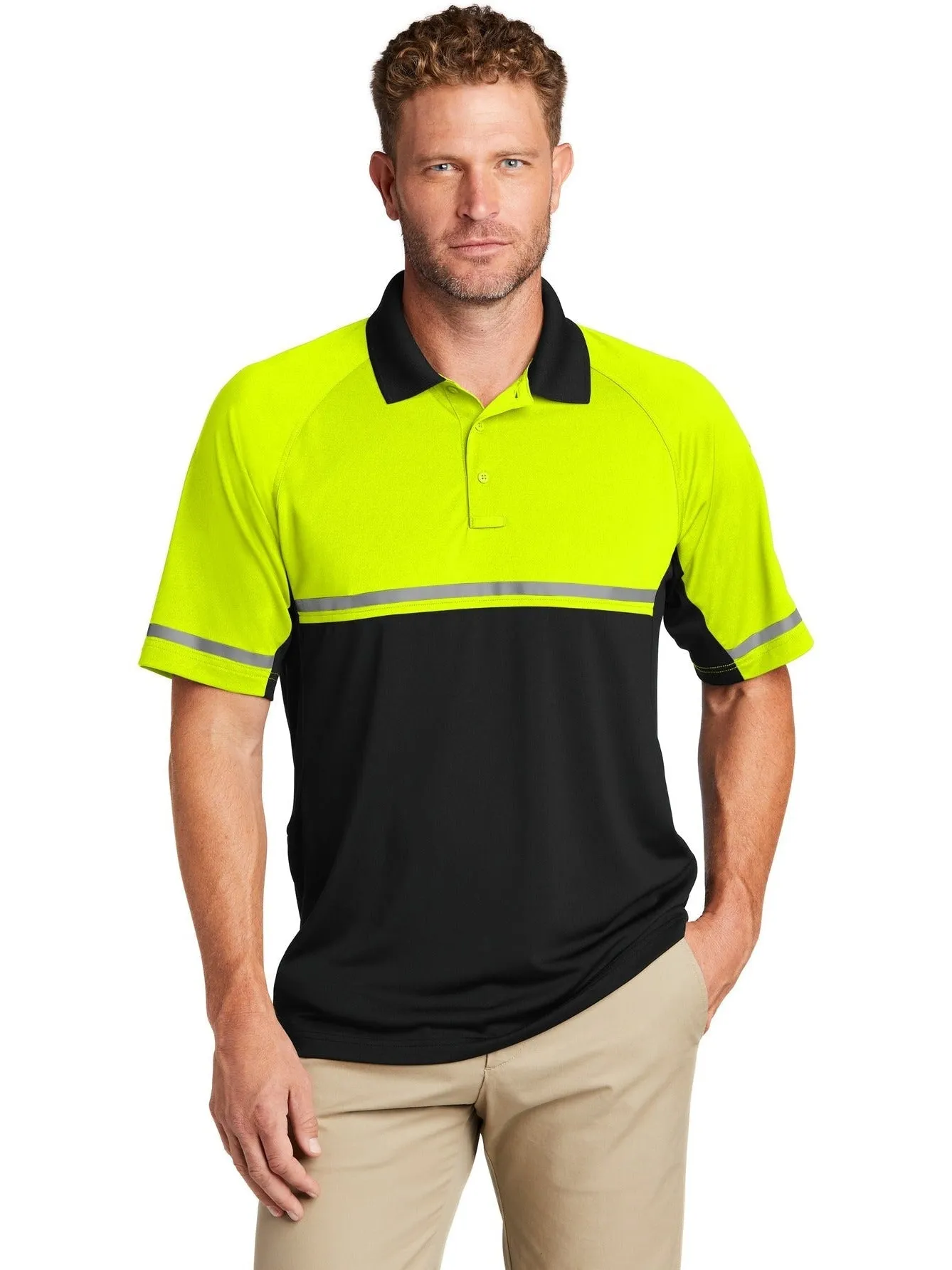 CornerStone Select Lightweight Snag-Proof Enhanced Visibility Polo