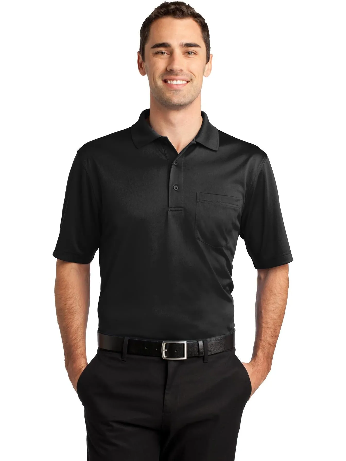 CornerStone Select Snag-Proof Pocket Polo