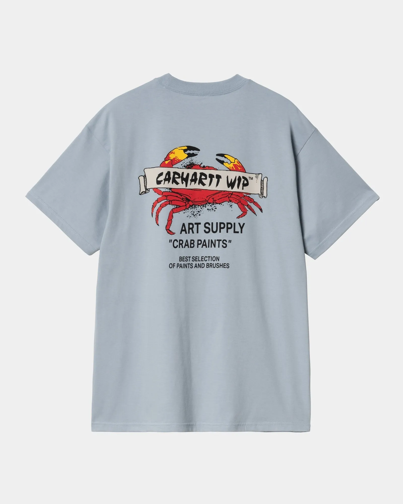 Crab Paint T-Shirt | Frosted Blue Carhartt WIP