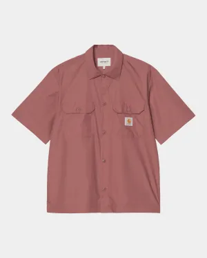 Craft Short Sleeve Shirt | Dusky Pink Carhartt WIP