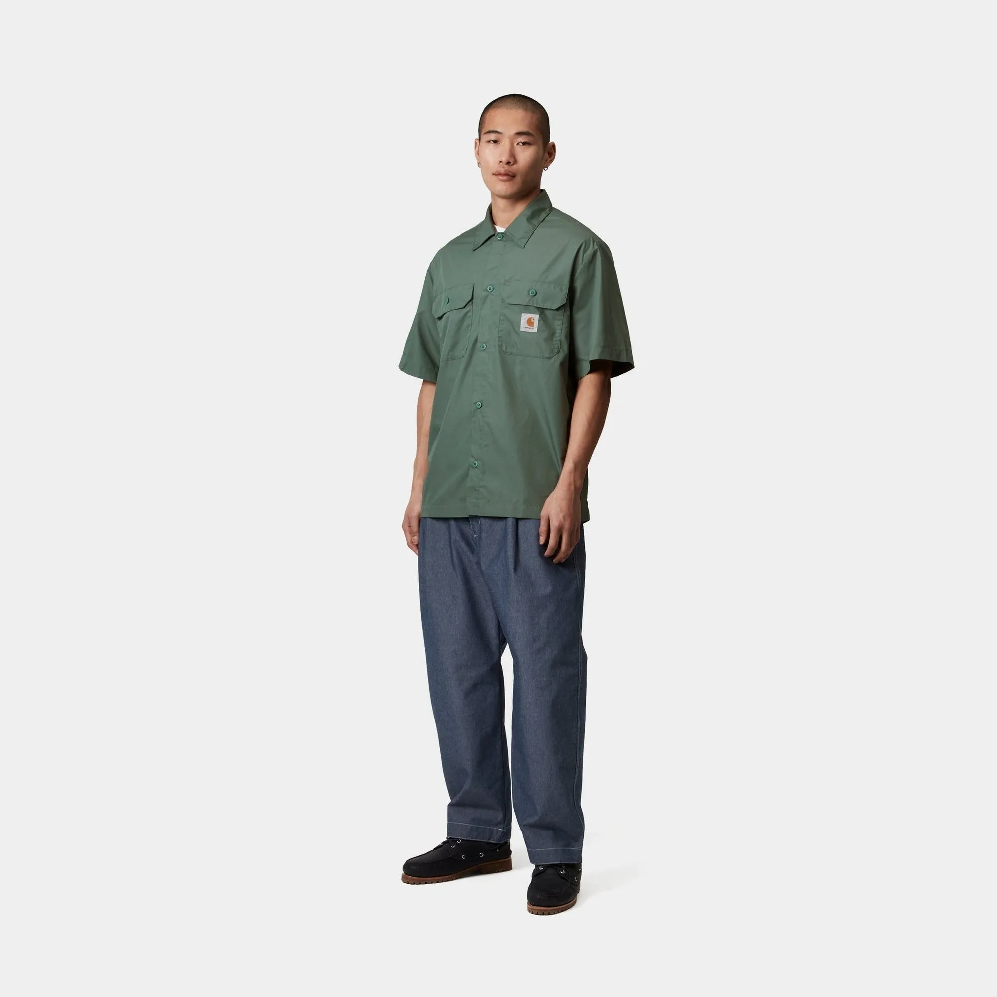 Craft Short Sleeve Shirt | Silver Pine Carhartt WIP