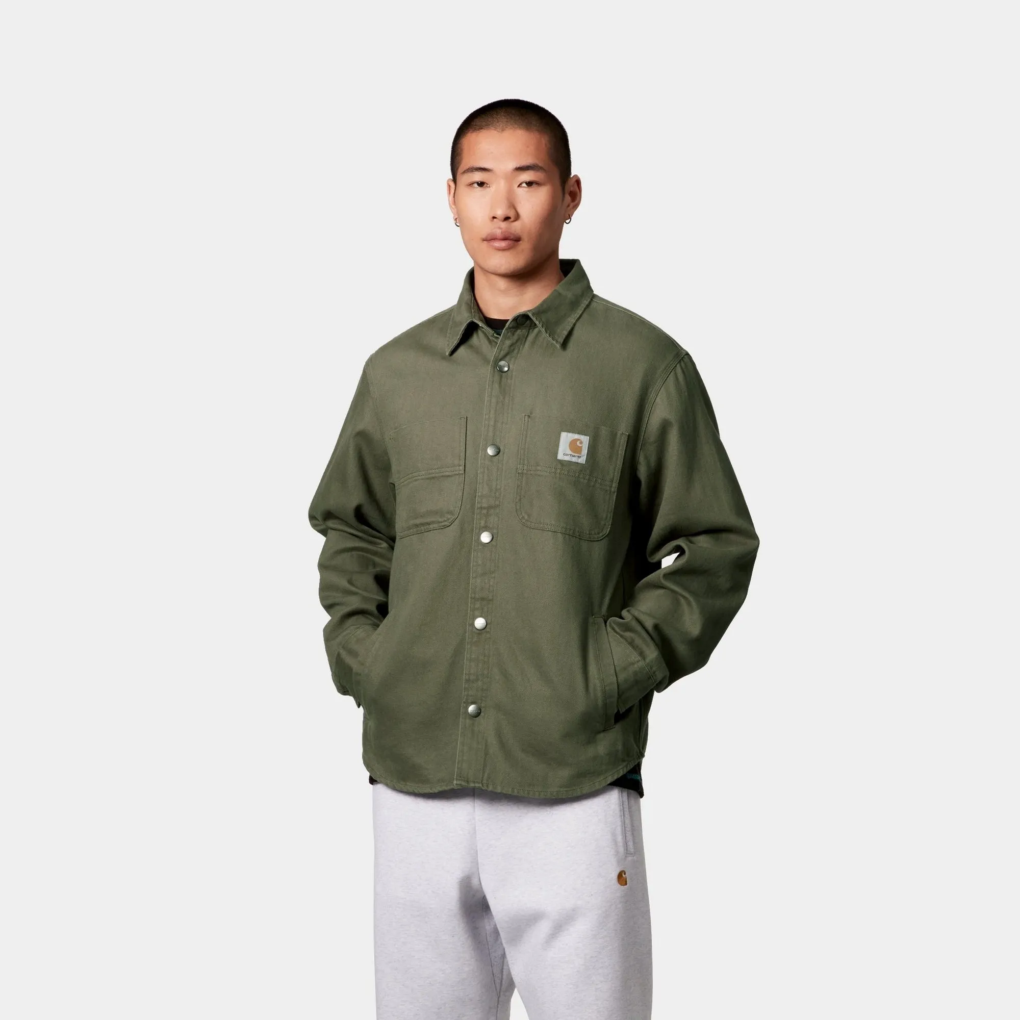Crawford Shirt Jacket | Dollar Green Carhartt WIP