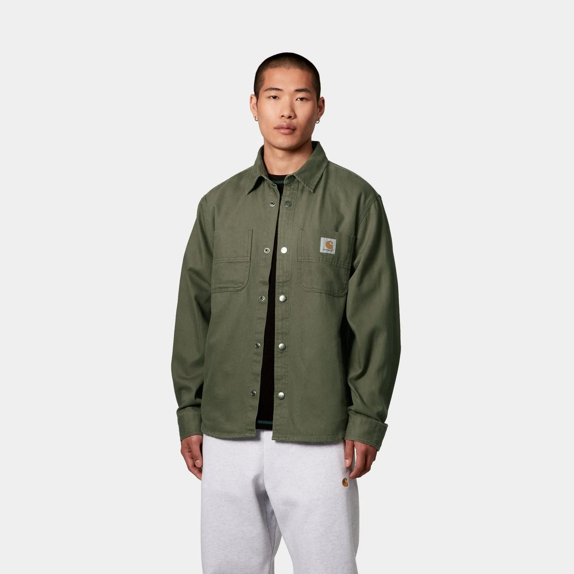 Crawford Shirt Jacket | Dollar Green Carhartt WIP