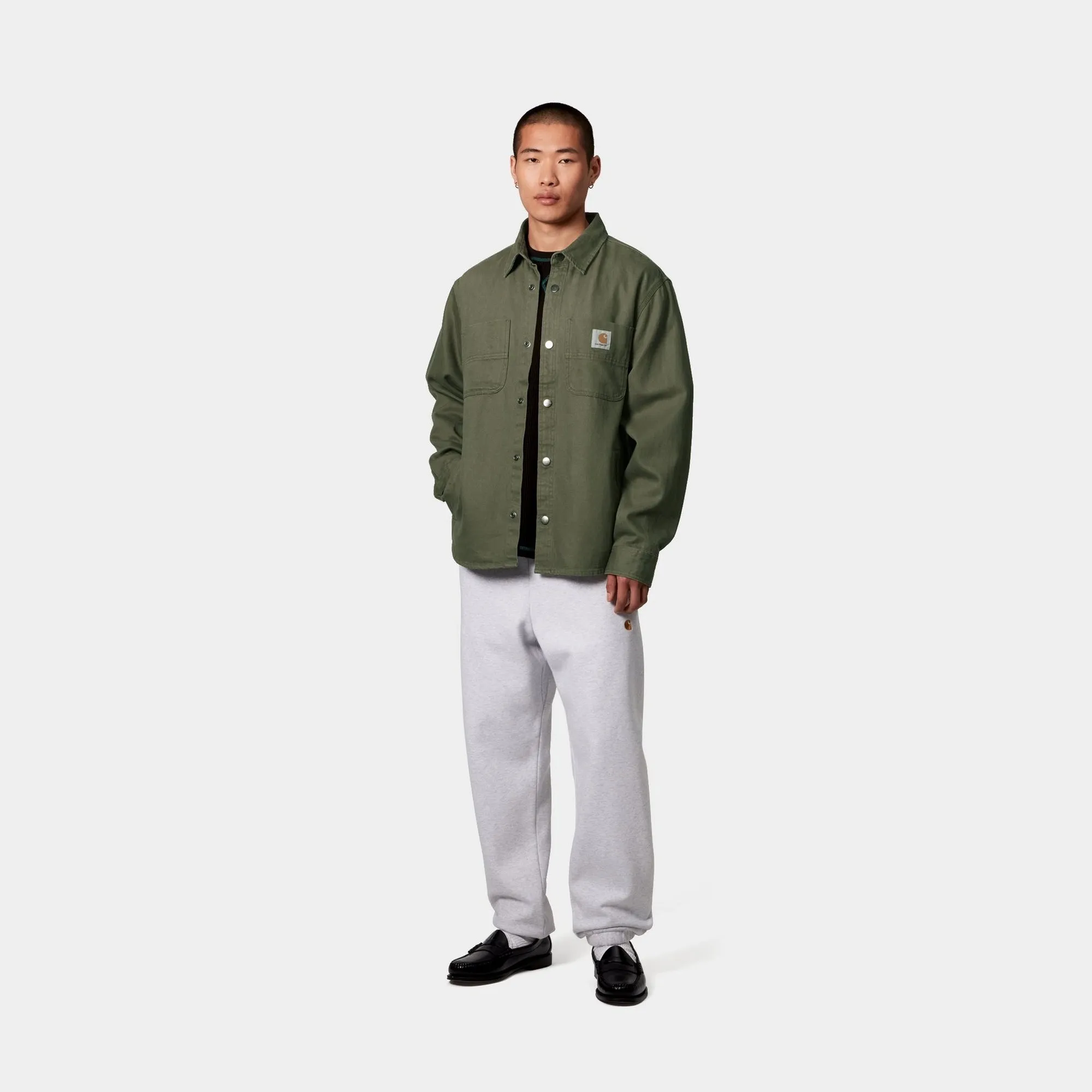 Crawford Shirt Jacket | Dollar Green Carhartt WIP