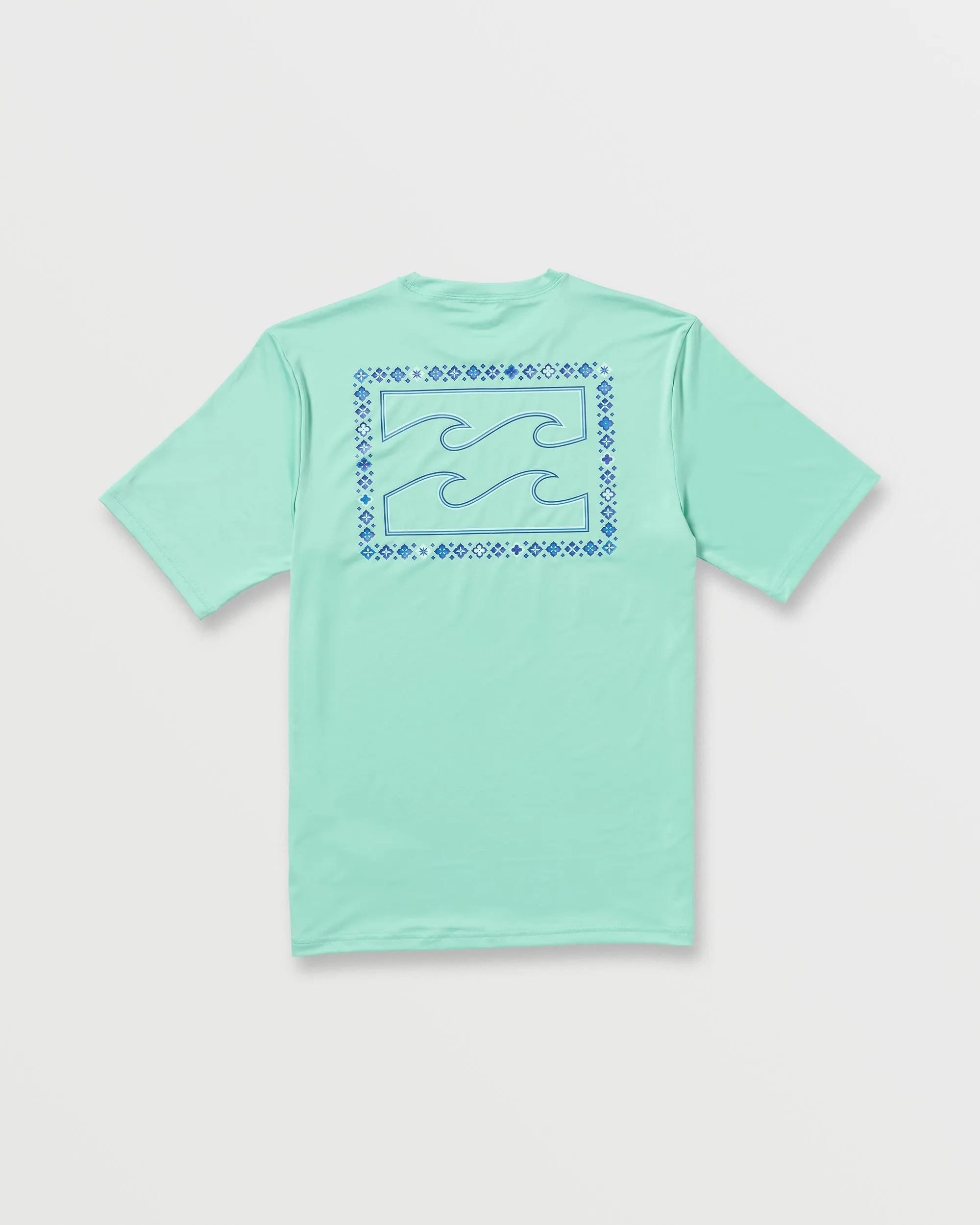Crayon Wave Loose Fit Short Sleeve Surf Tee - Bermuda Billabong