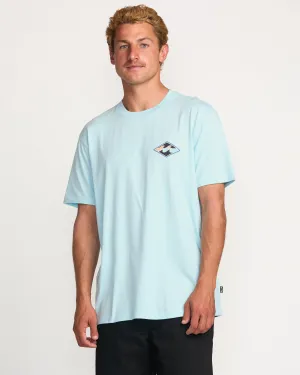 Crayon Wave Premium Tee - Coastal Blue Billabong