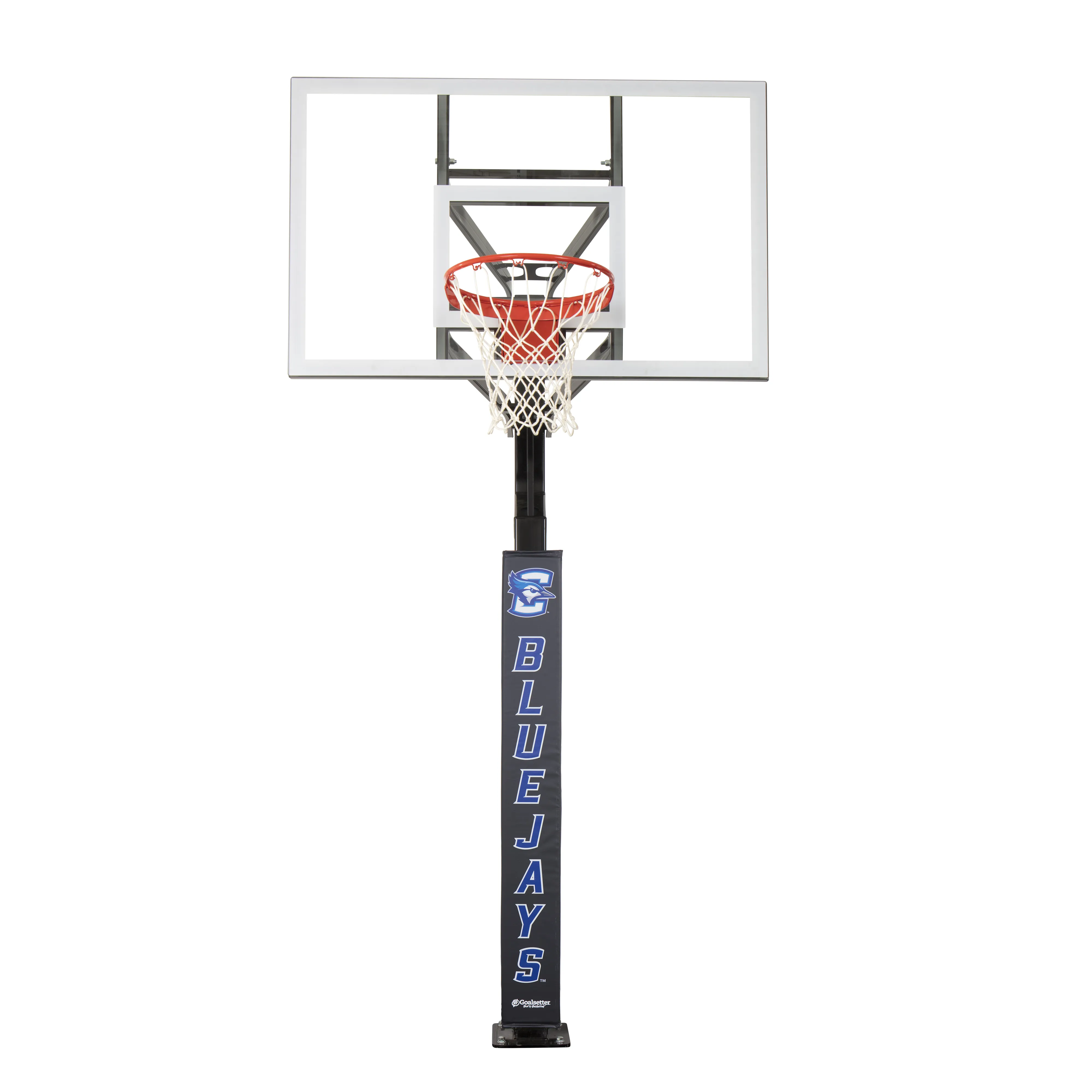 Creighton Bluejays Basketball Pole Pad Goalsetter