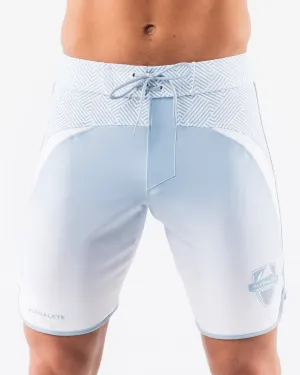 Crescent Boardshort - Sky White Alphalete Athletics