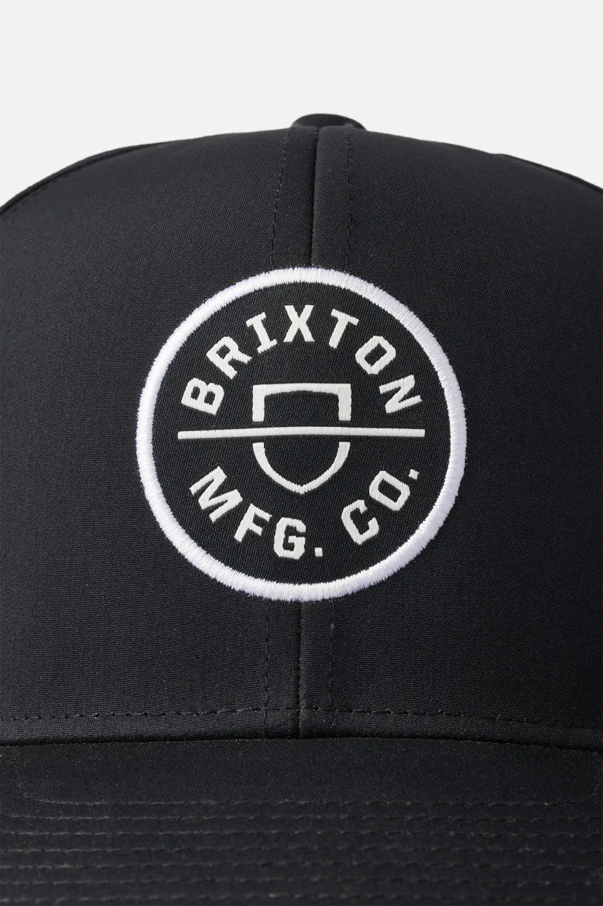 Crest Netplus Utility Snapback - Black Brixton