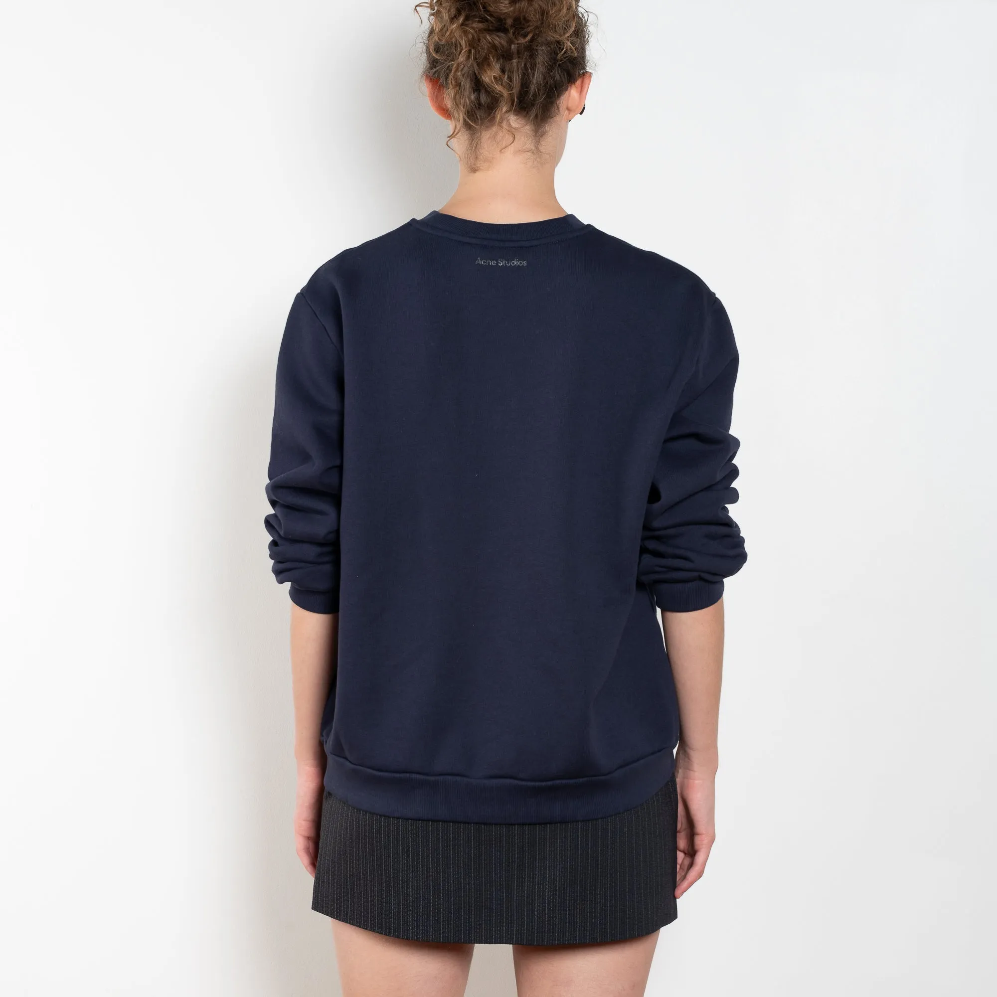 Crew Neck Fleece Sweater
