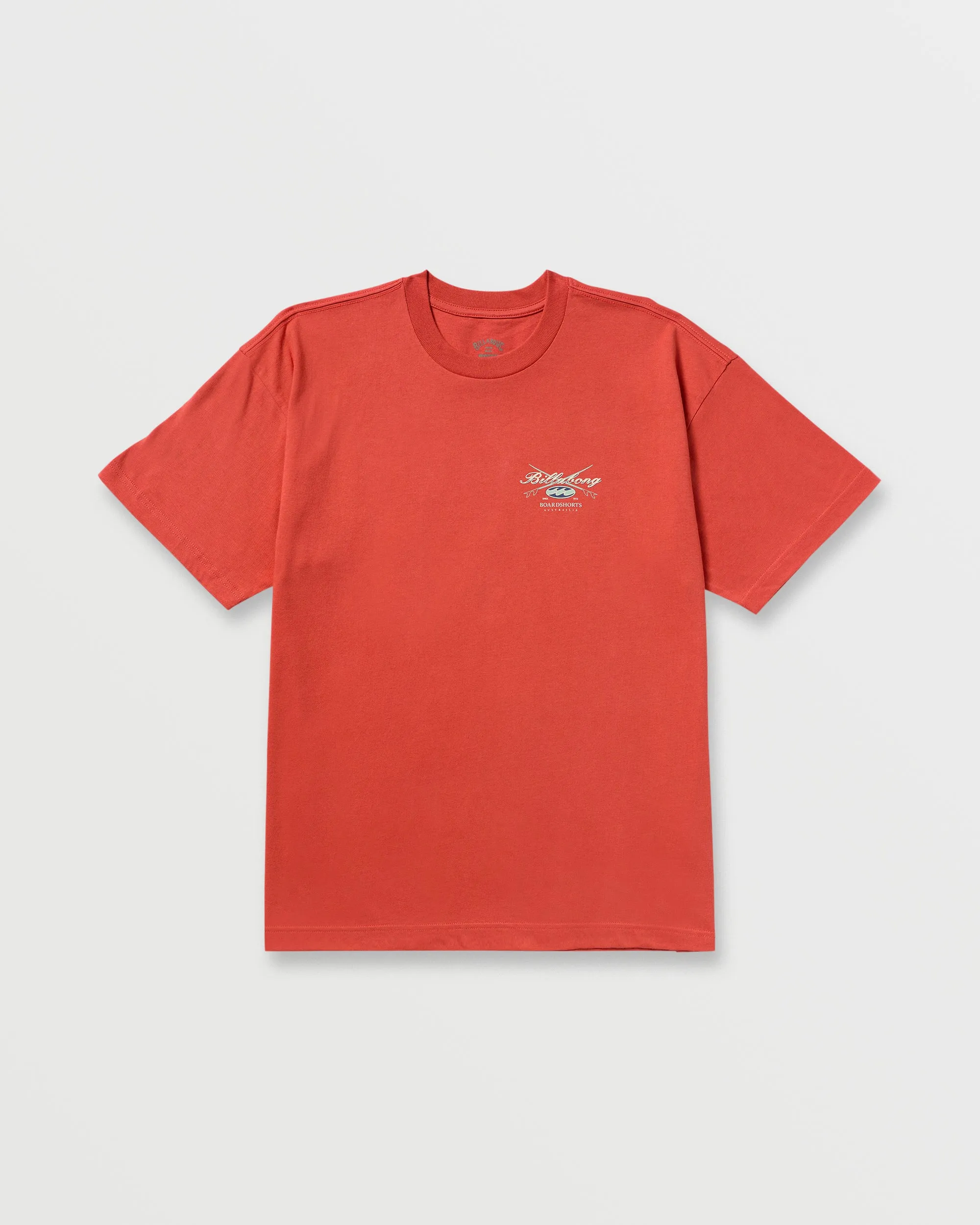 Crossboards OG Tee - Burnt Red Billabong