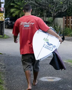Crossboards OG Tee - Burnt Red Billabong