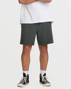 Crossfire Elastic Submersible 18" Hybrid Shorts - Asphalt Billabong