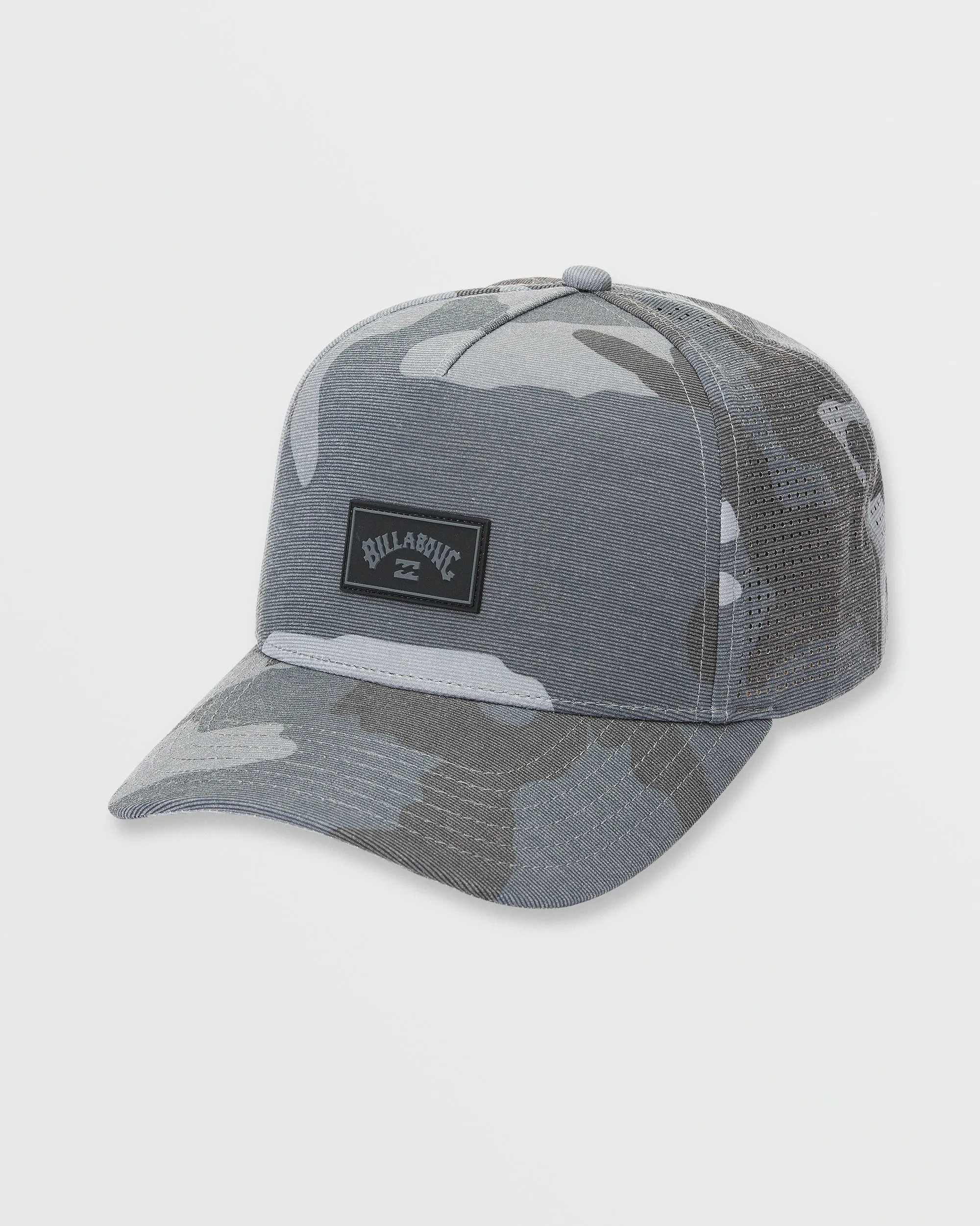 Crossfire Snapback Hat - Black Camo Billabong